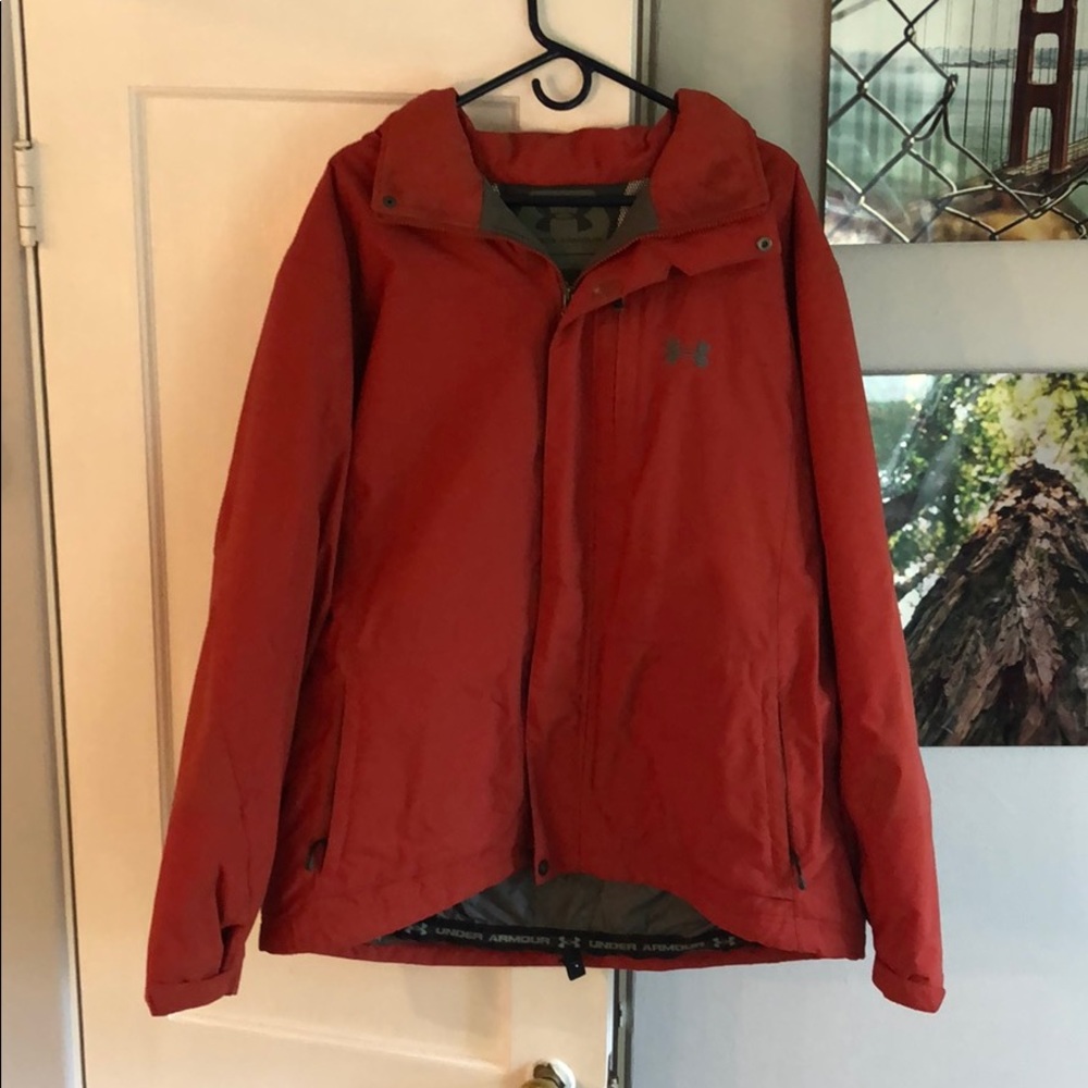 Under Armour rust winter jacket size XL